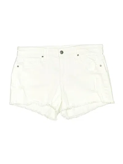 Pre-owned Joe's Jeans Denim Skirt In White