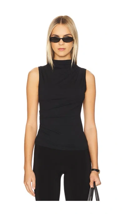 JOE'S JEANS DOVE DRAPED SLEEVELESS TOP