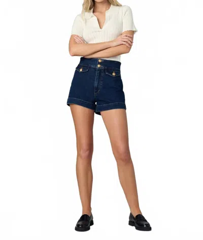 Joe's Jeans Ellia High Rise Short In Magnetic In Blue