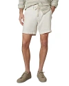 Joe's Jeans Emerson Linen Drawstring 7 Shorts In White Sands