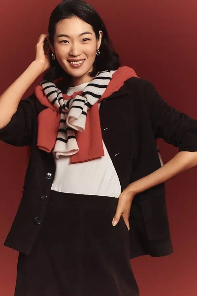 Joe's Jeans Faux-suede Chore Jacket In Brown