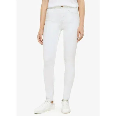 Joe's Jeans Flawless The Charlie Hennie High Rise Skinny-ankle Jeans In White