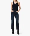Joe's Jeans Fowler Callie High Rise Cropped Bootcut Jeans In Blue In Black