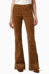 Joe's Jeans The Frankie Mid Rise Corduroy Bootcut Jeans In Double Cream In Multi