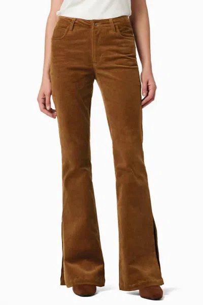 JOE'S JEANS FRANKIE BOOTCUT WIDE HEM JEANS IN ROASTED PECAN