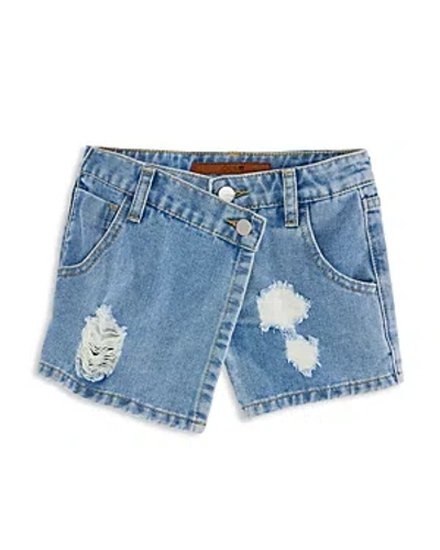 Joe's Jeans Girls' Jolie Regular Fit Denim Skort - Big Kid In Dan Wash