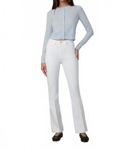 Joe's Jeans Hi Honey Bootcut Jeans In White In Blue