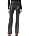 Joe's Jeans Hi Honey Curvy Bootcut Coated Jeans In Grey In Multi