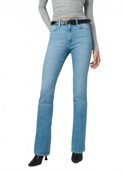 Joe's Jeans Hi Honey High Rise Bootcut Jeans In Snatched In Blue