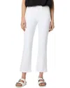 Joe's Jeans High-rise Crop Bootcut White Jean In White