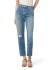 Joe's Jeans Honor High Rise Vintage Straight Ankle Jean In Big L In Multi
