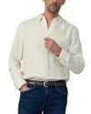 Joe's Jeans Jakob Oversized Button Front Linen Shirt In Sea Salt