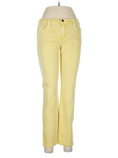 Pre-owned Joe's Jeans Jeans In Yellow