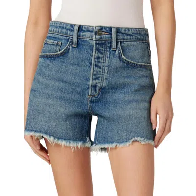 Joe's Jeans Jessie Shorts In Medium Light Wash In Multi
