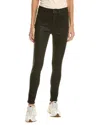 Joe's Jeans Black High-rise Skinny Ankle Jean In Black