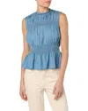 Joe's Jeans Chambray Top In Blue