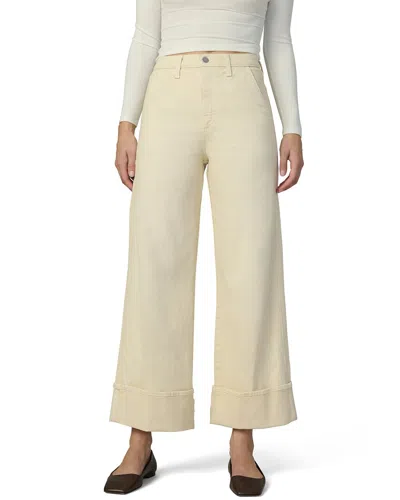 Joe's Jeans Creme Brulee The Trixie Jean In Yellow