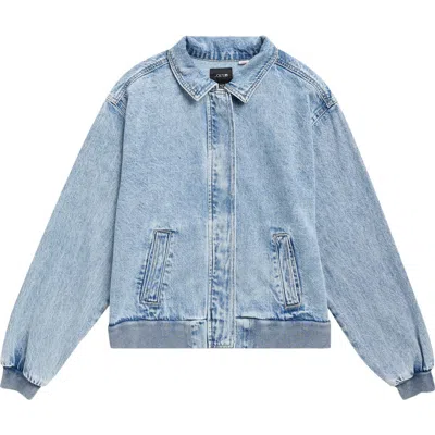 Joe's Jeans Kids'  Denim Bomber Jacket In Blue