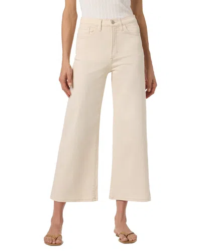 Joe's Jeans Ecru Wide Leg Ankle Jean In Brown