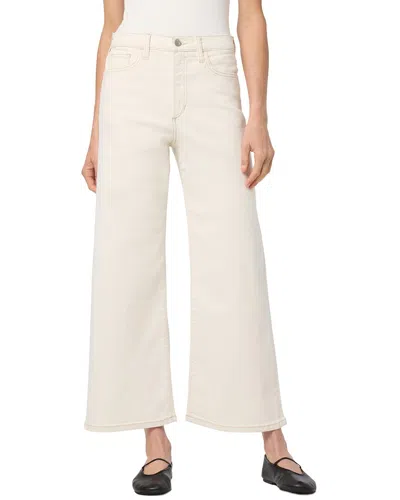 Joe's Jeans Ecru Wide Leg Ankle Jean In Neutral