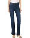 Joe's Jeans The Callie High Rise Cropped Flare Jeans In Prosper In Blue