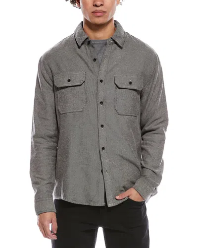 Joe's Jeans Flannel Overshirt In Gray