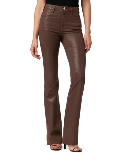 Joe's Jeans The Hi Honey High Rise Bootcut Coated Jeans In Tiramisu