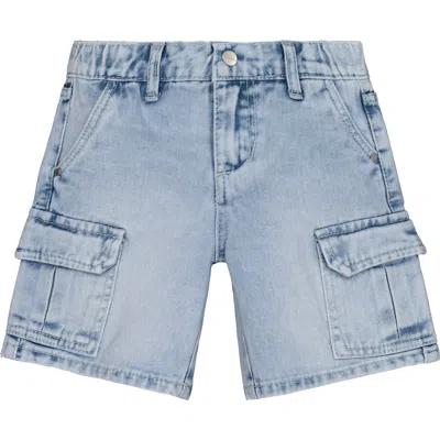 Joe's Jeans Kids' Kai Cargo Denim Shorts In Blue