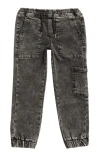 Joe's Jeans Kids' Legend Cargo Denim Joggers In Black