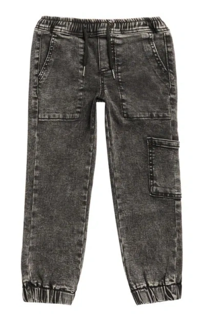 Joe's Jeans Kids' Legend Cargo Denim Joggers In Black