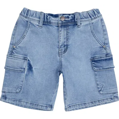 Joe's Jeans Kids' Legend Cargo Denim Shorts In Bleach Wash