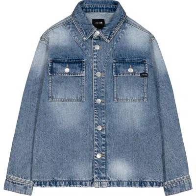 Joe's Jeans Kids' Long Sleeve Denim Shirt In Blue