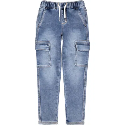 Joe's Jeans Kids' Rad Pull-on Skinny Cargo Knit Jeans In Blue