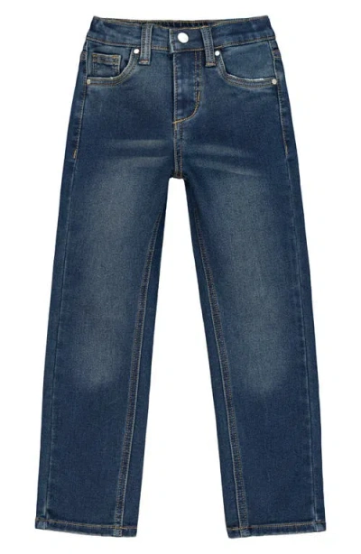 Joe's Jeans Kids' Rebel Relaxed Straight Leg Jeans In Blue