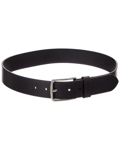 Joe's Jeans Leather Belt In Black