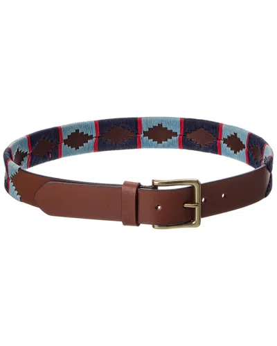 Joe's Jeans Leather Belt In Brown