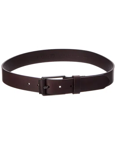 Joe's Jeans Leather Belt In Brown