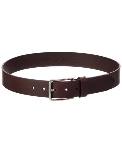 Joe's Jeans Leather Belt In Brown