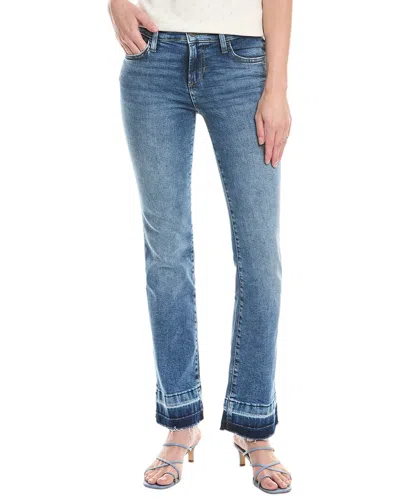 Joe's Jeans Mid-rise Fly Away Petite Bootcut Jean In Blue