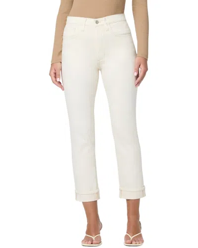 Joe's Jeans Og Ankle Ecru Straight Leg Jean In White
