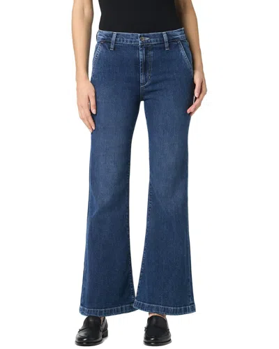 Joe's Jeans Petite Flare Trouser Madame Jean In Blue