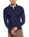 Joe's Jeans Ribbed Polo Sweater In Blue