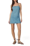 Joe's Jeans Sleeveless Denim Shift Dress In Blue