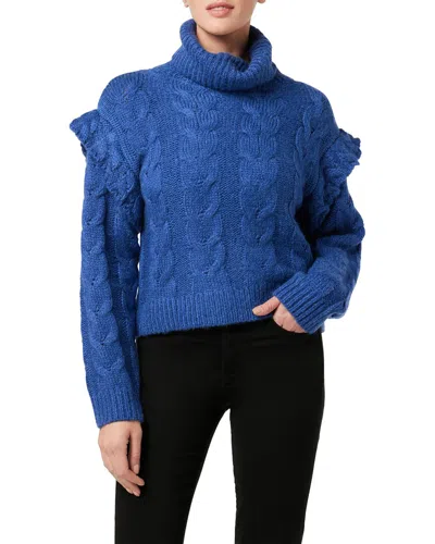 Joe's Jeans The Adeline Wool & Mohair-blend Sweater In Navy Peony