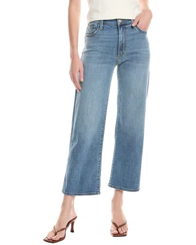 Joe's Jeans The Blake No Promises Cropped Wide Leg Jean In Blue