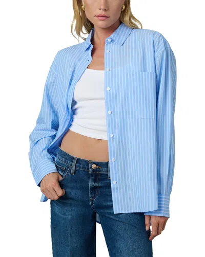 Joe's Jeans The Boyfriend Button-down Shirt In Blue
