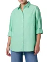 Joe's Jeans The Boyfriend Button-down Shirt In Green