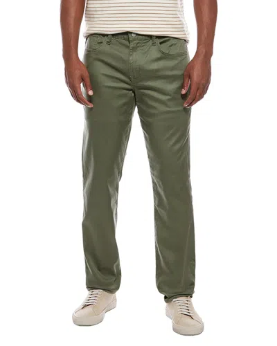 Joe's Jeans The Brixton Twill Lichen Straight Narrow Jean In Animal Print