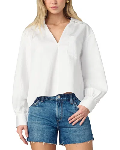 Joe's Jeans The Charlotte Popover Blouse In White