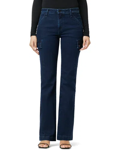 Joe's Jeans The Frankie Cargo High Rise Bootcut Jeans In Dime In Blue